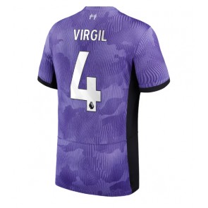 Liverpool Virgil van Dijk #4 Tredjetröja 2023-24 Kortärmad